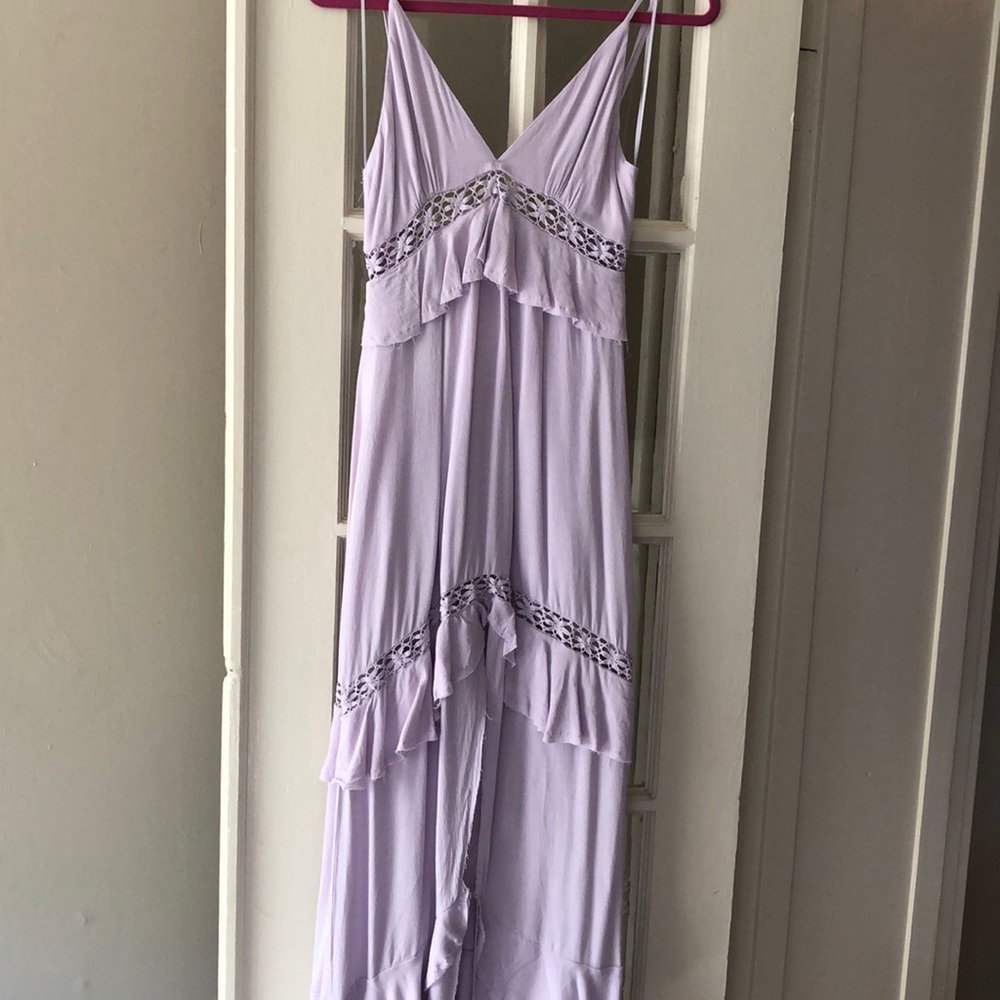 Violet boho dress